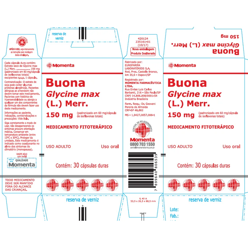 BUONA 150MG C/30 CAPS