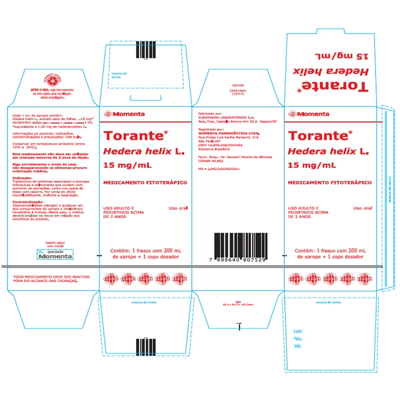 TORANTE 15MG XPE 200ML