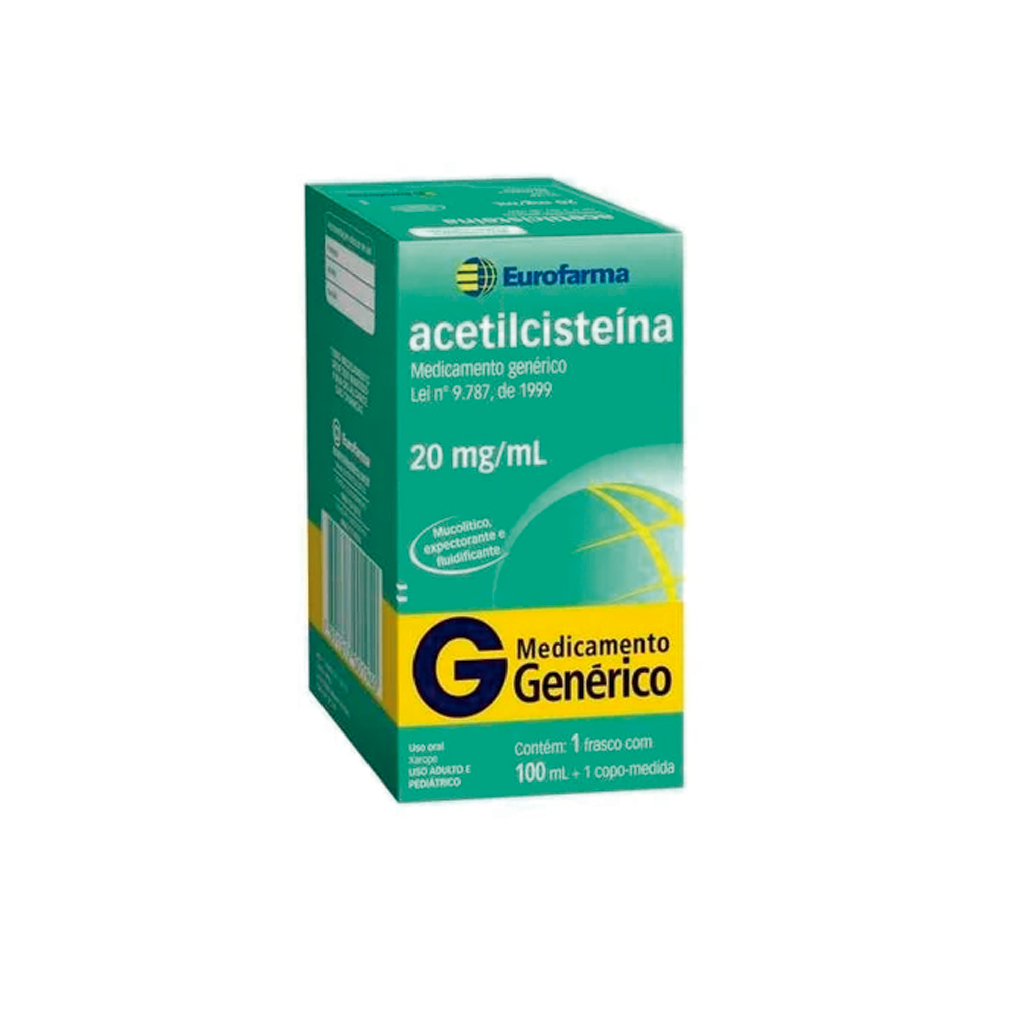 ACETILCISTEINA GEN EURO PED 120ML