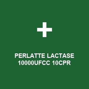 PERLATTE LACTASE 10000UFCC 10CPR