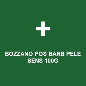 BOZZANO POS BARB PELE SENS 100G