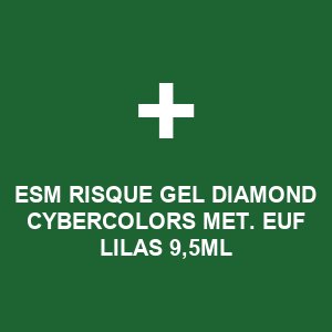 ESM RISQUE GEL DIAMOND CYBERCOLORS MET. EUF LILAS 9,5ML