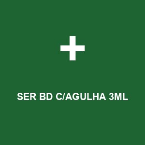 SER BD C/AGULHA  3ML