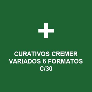 CURATIVOS CREMER VARIADOS 6 FORMATOS C/30