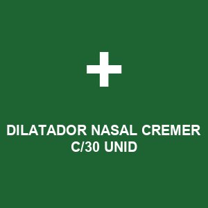 DILATADOR NASAL CREMER C/30 UNID