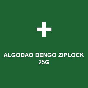 ALGODAO DENGO ZIPLOCK 25G