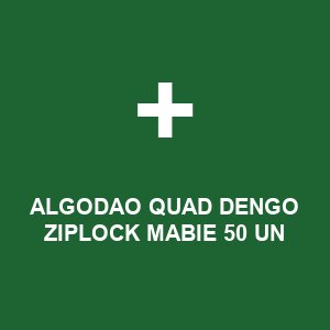 ALGODAO QUAD DENGO ZIPLOCK MABIE 50 UN