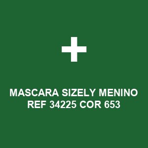 MASCARA SIZELY MENINO REF 34225 COR 653