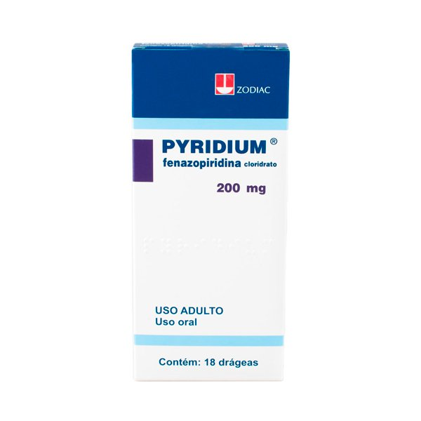 PYRIDIUM 200MG C/18 DR