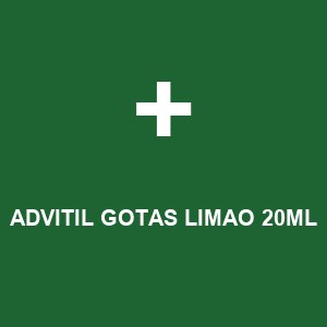 ADVITIL GOTAS LIMAO 20ML