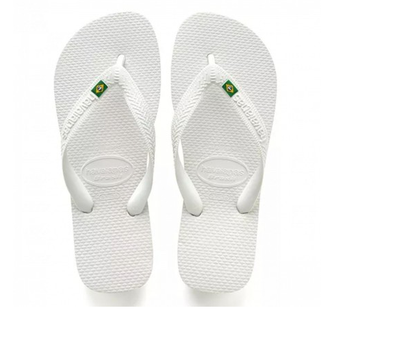 HAVAIANAS BRASIL BRANCO 43/44