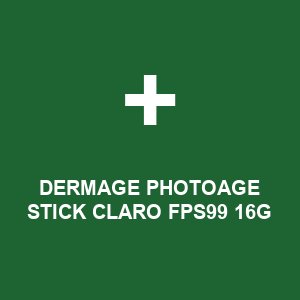 DERMAGE PHOTOAGE STICK CLARO FPS99 16G