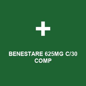 BENESTARE 625MG C/30 COMP