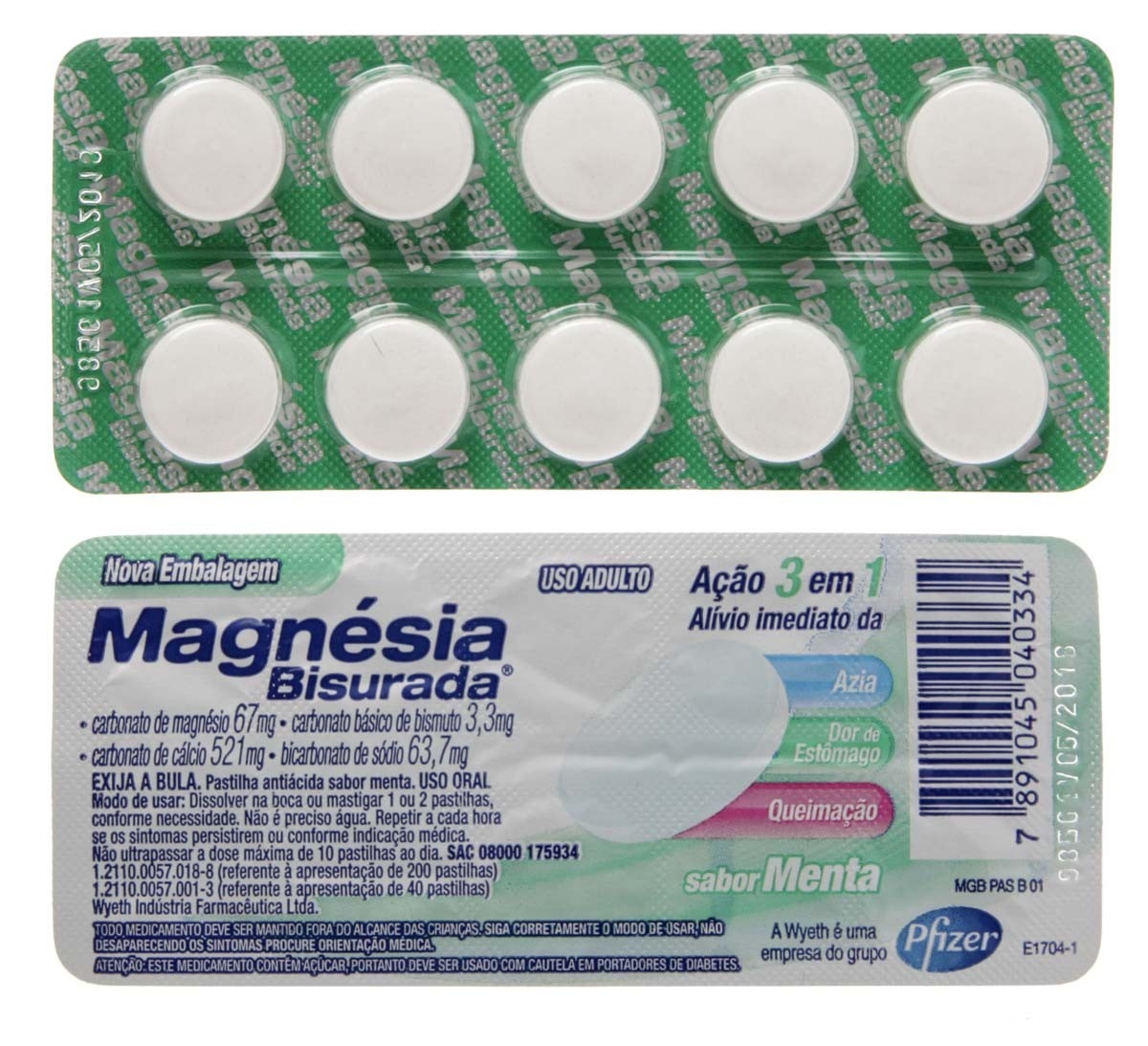 MAGNESIA BISURADA C/10