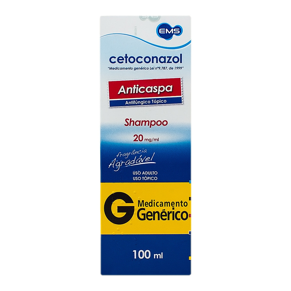 CETOCONAZOL GEN EMS SHAMP 100ML