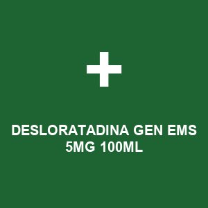 DESLORATADINA GEN EMS 5MG 100ML