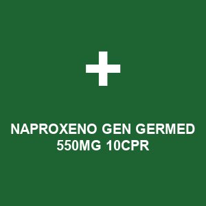NAPROXENO GEN GERMED 550MG 10CPR