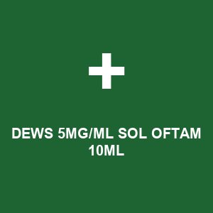 DEWS 5MG/ML SOL OFTAM 10ML