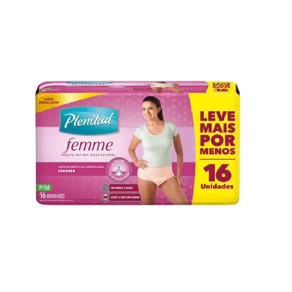 ROUPA INTIMA PLENITUD FEMME P/M L16P15