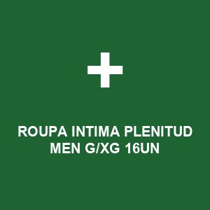 ROUPA INTIMA PLENITUD MEN G/XG 16UN