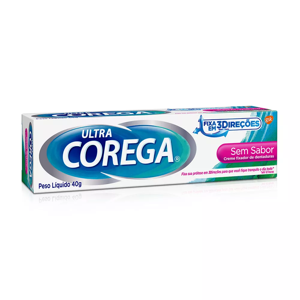 COREGA ULTRA CRE SEM SABOR 40GR