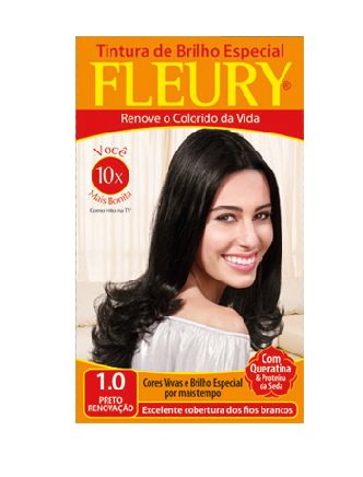 TINT FLEURY  1.0 PRETO NAT EMBE