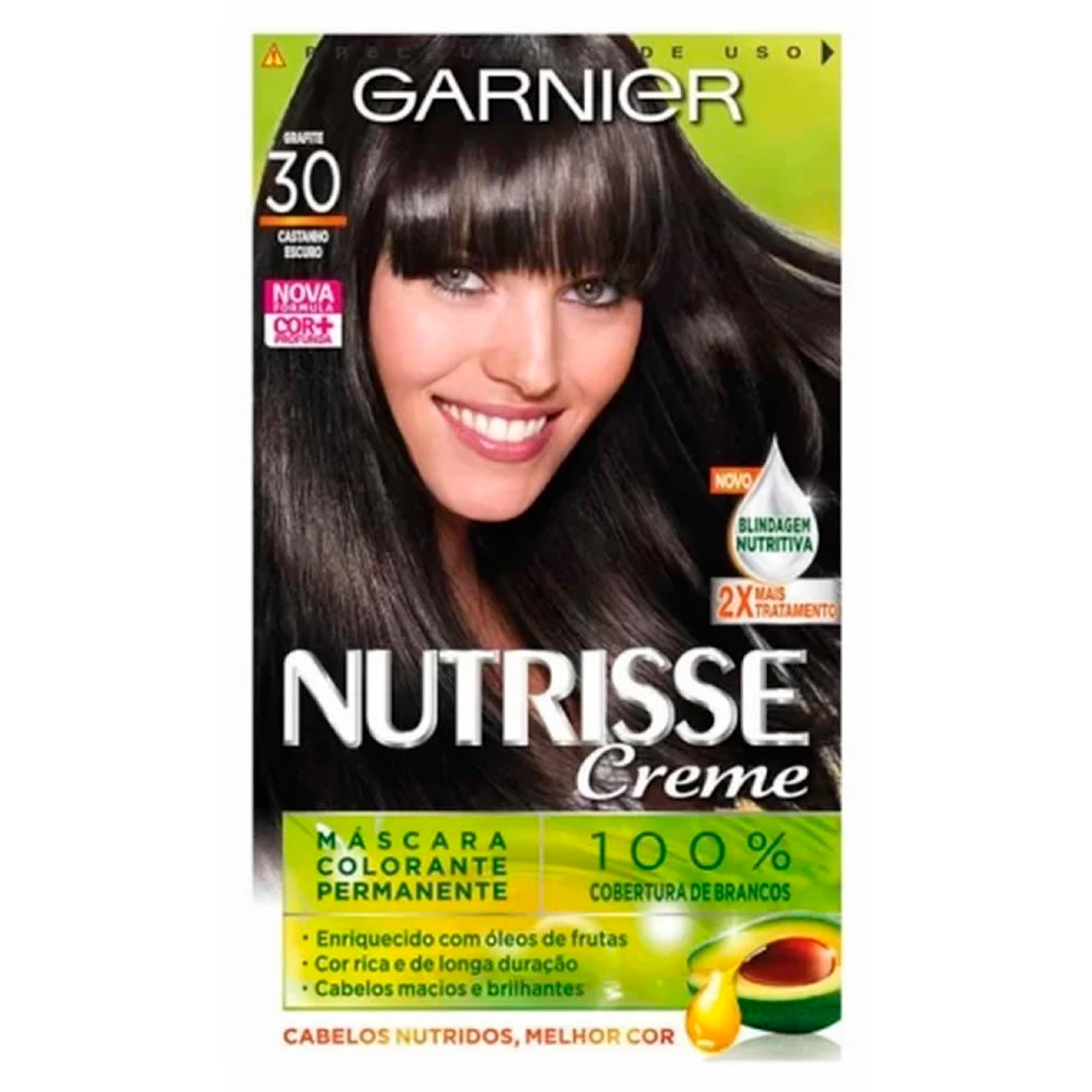 TINT NUTRISSE  KIT 30 CAST ESCURO