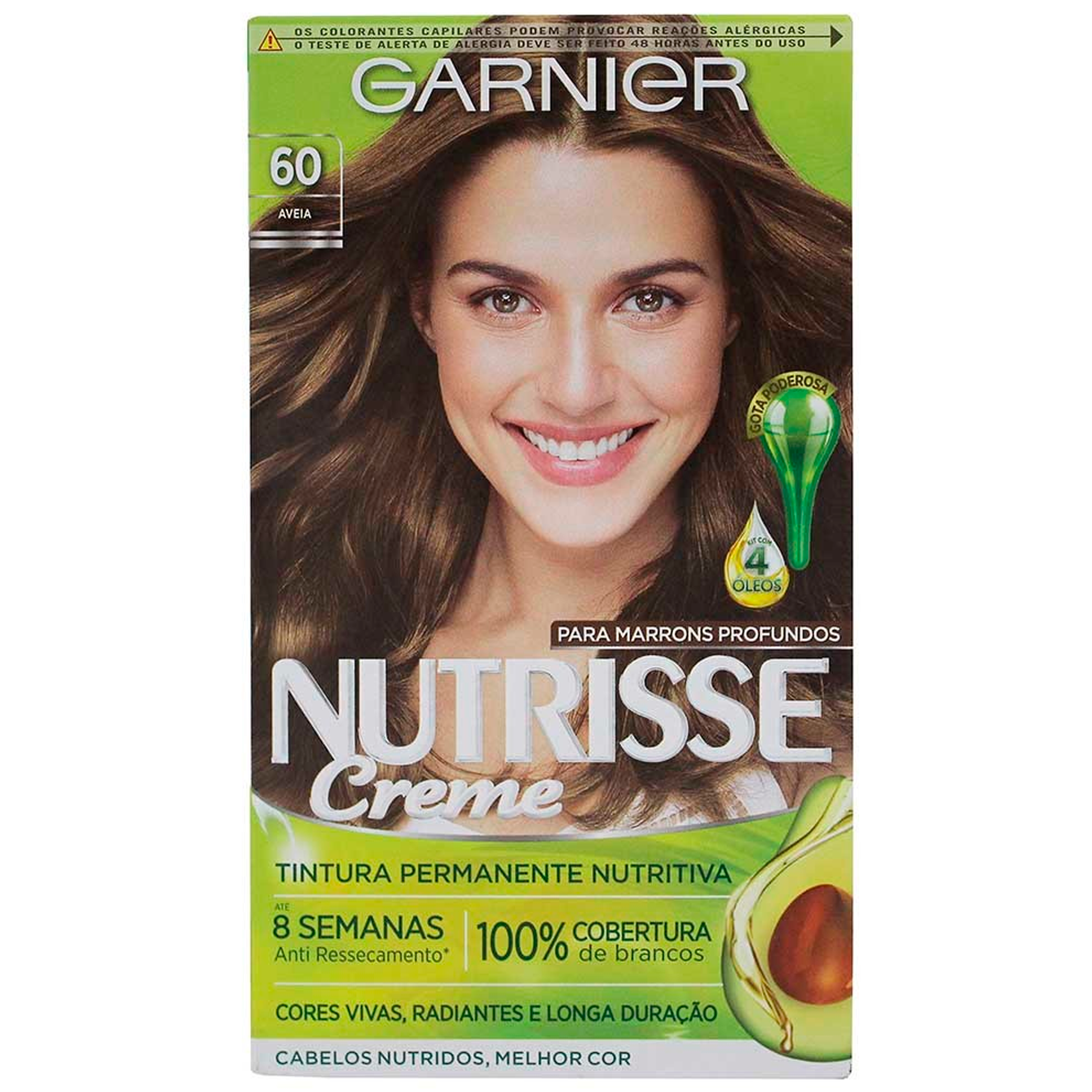 TINT NUTRISSE  KIT 60 LOURO ESCURO