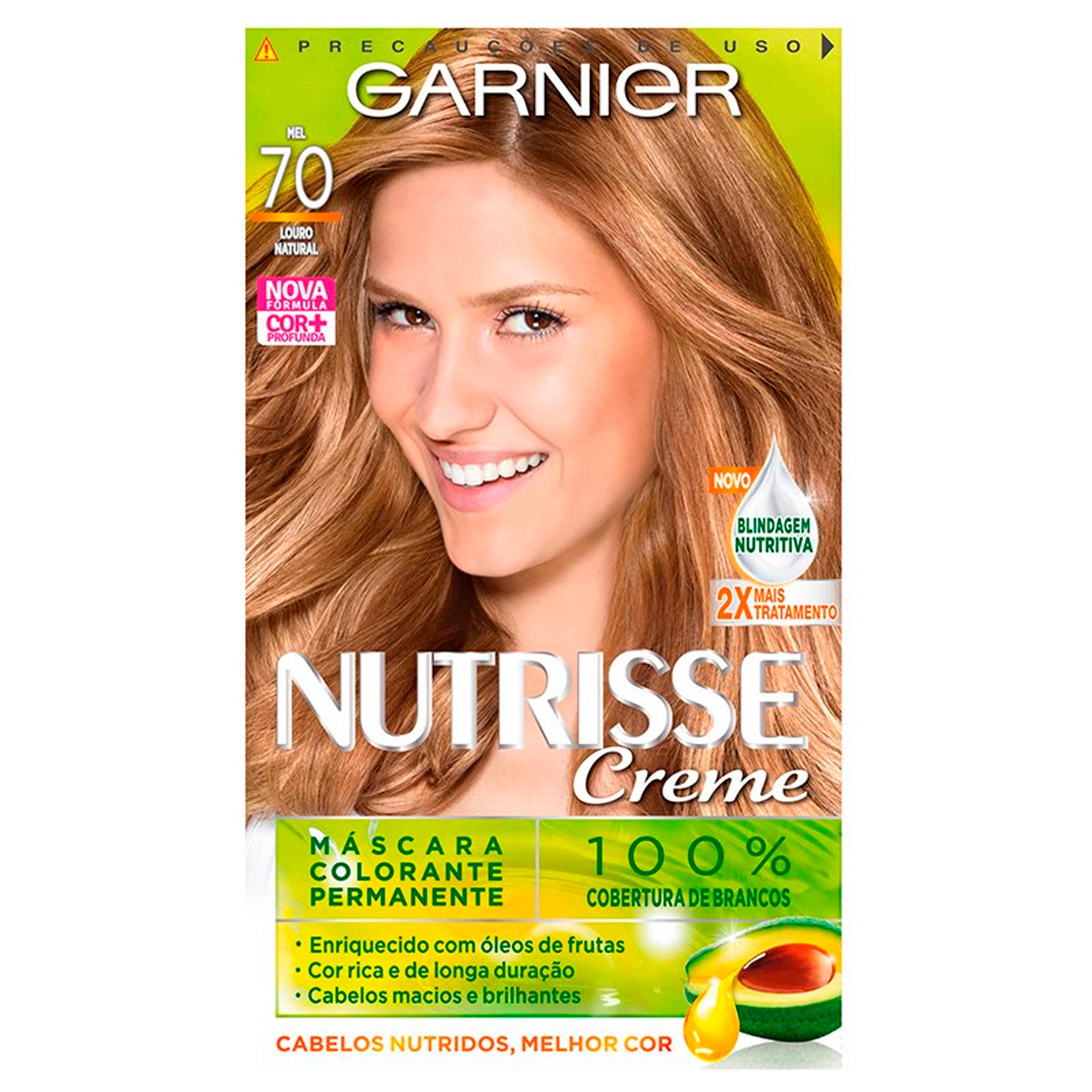 TINT NUTRISSE  KIT 70 LOURO NATURAL