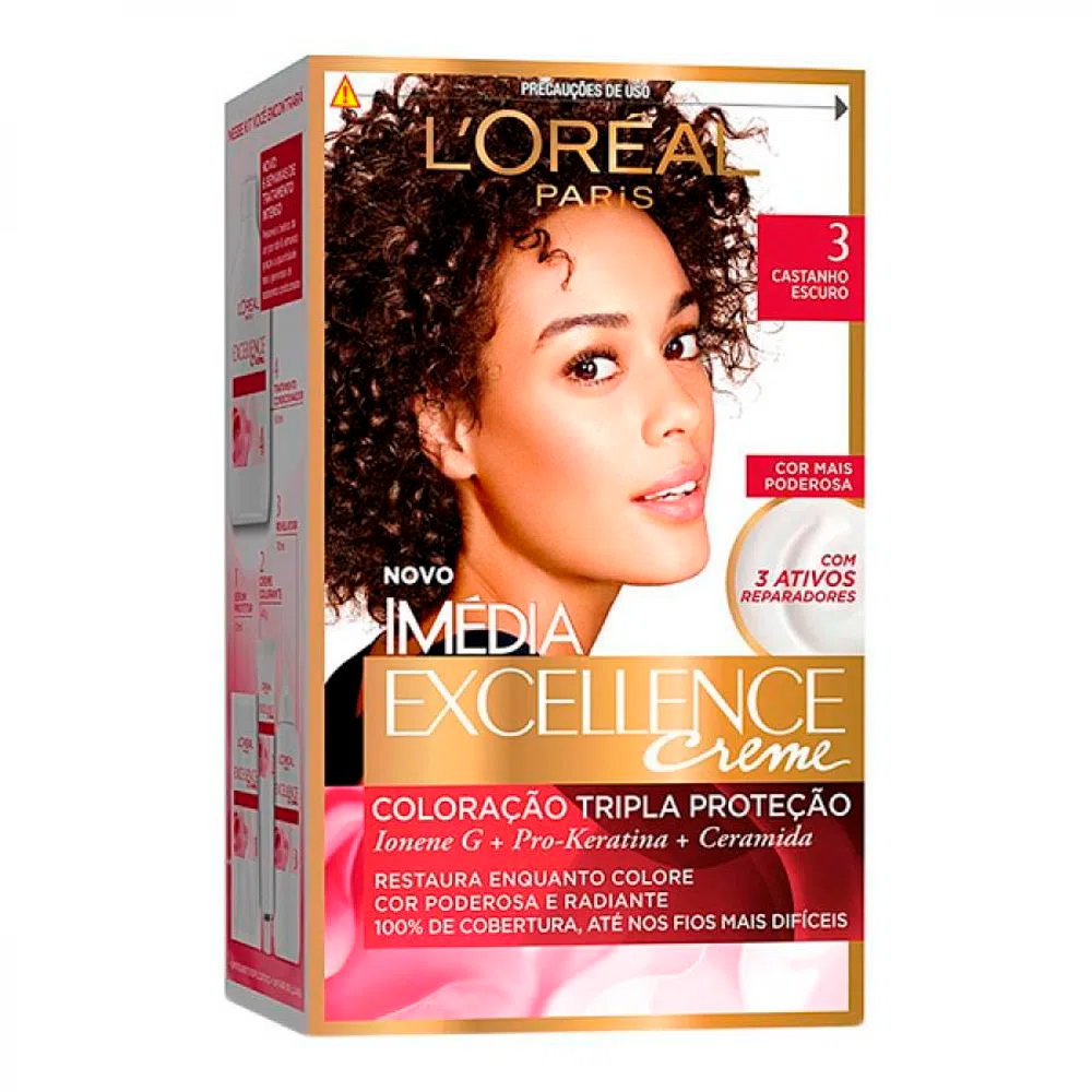 TINT IMEDIA  3.0  CASTANHO ESCURO 47G