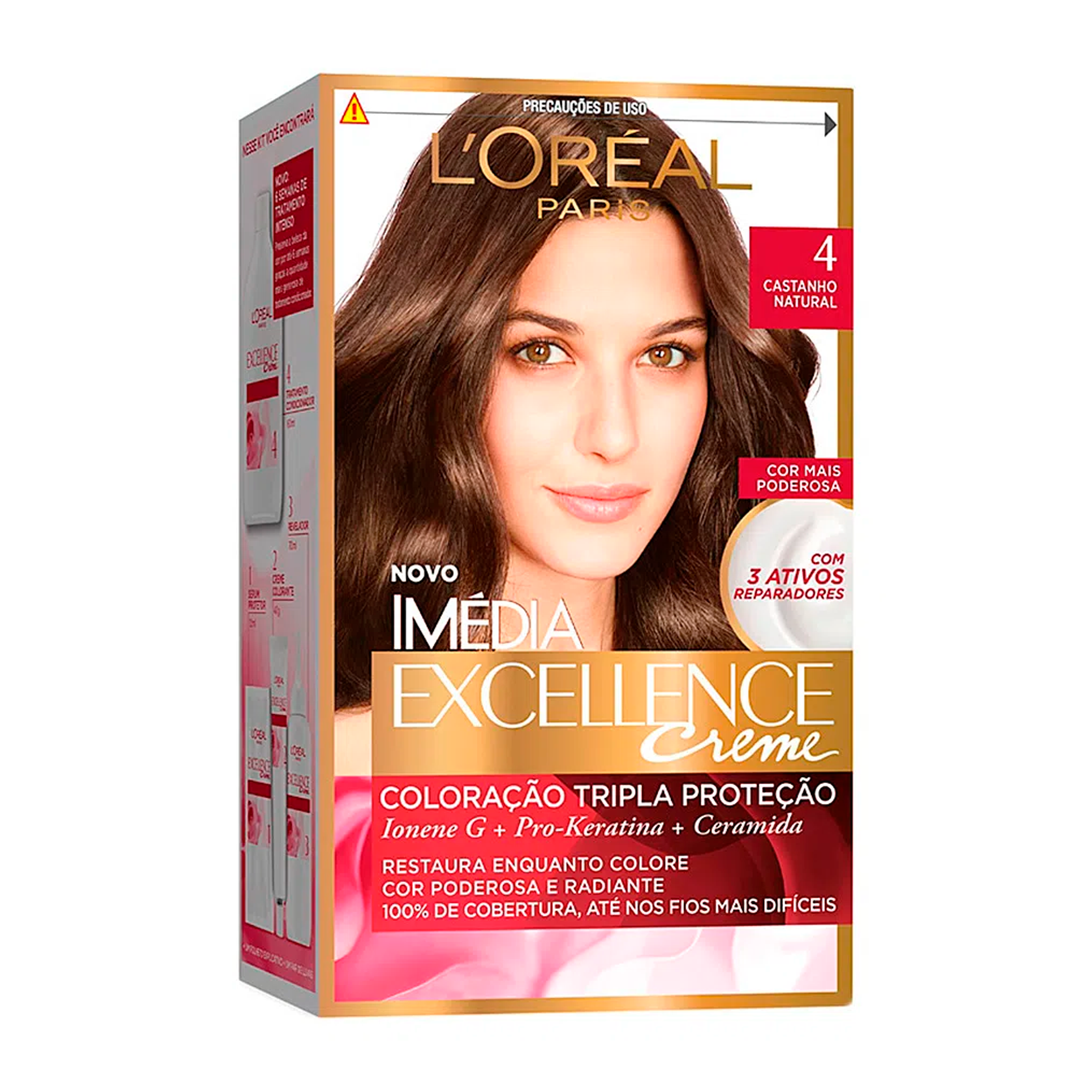 TINT IMEDIA  4.0  CASTANHO NATURAL 47G