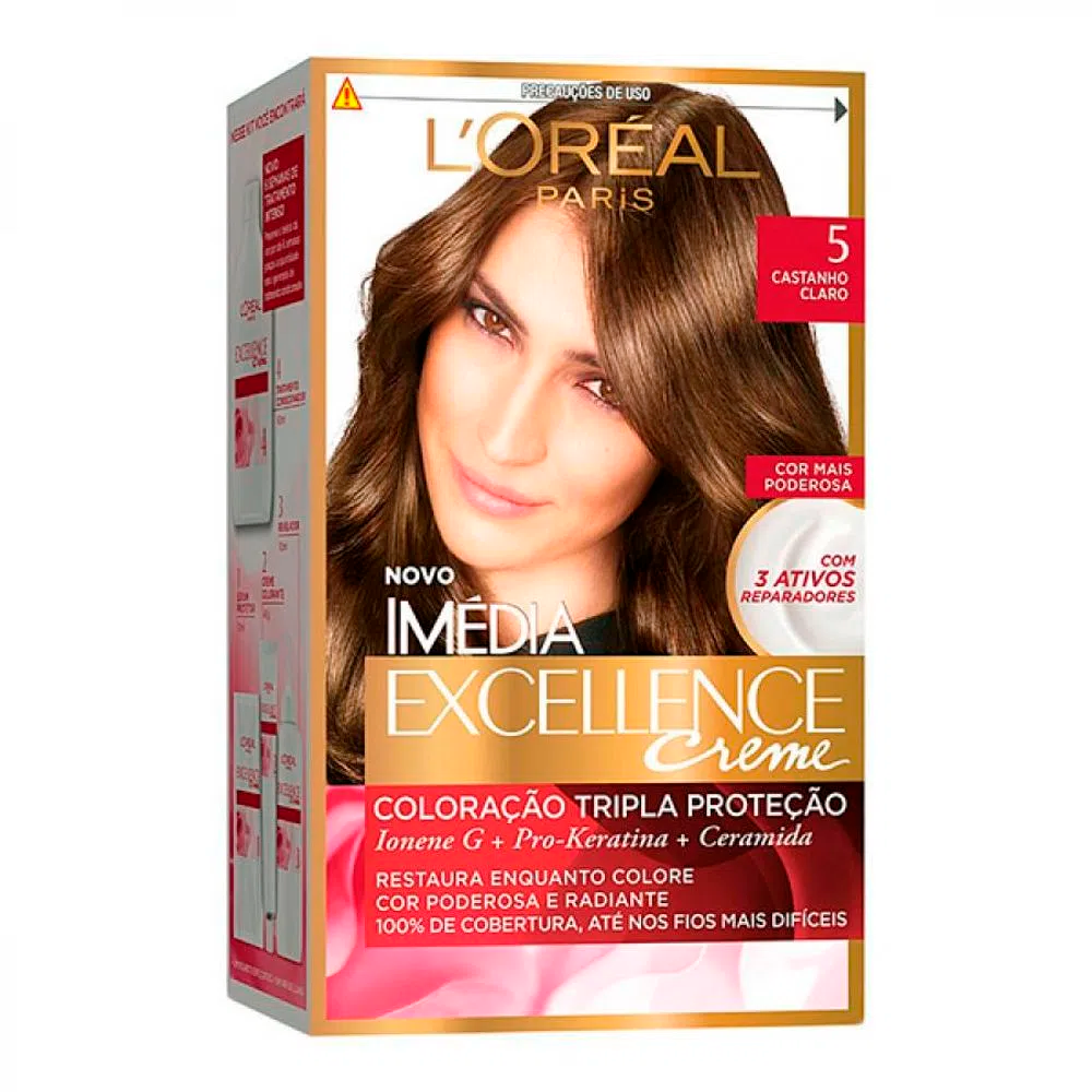 TINT IMEDIA  5.0  CASTANHO CLARO 47G