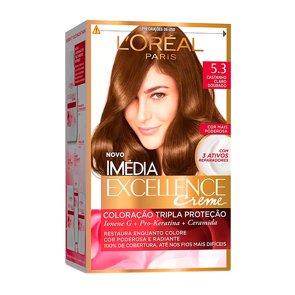 TINT IMEDIA  5.3  CAST/CLARO DOURADO 47G