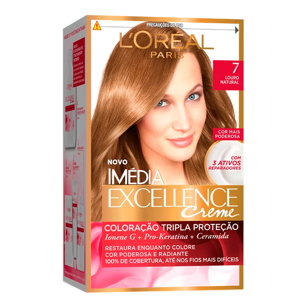 TINT IMEDIA  7.0  LOURO NATURAL 47G