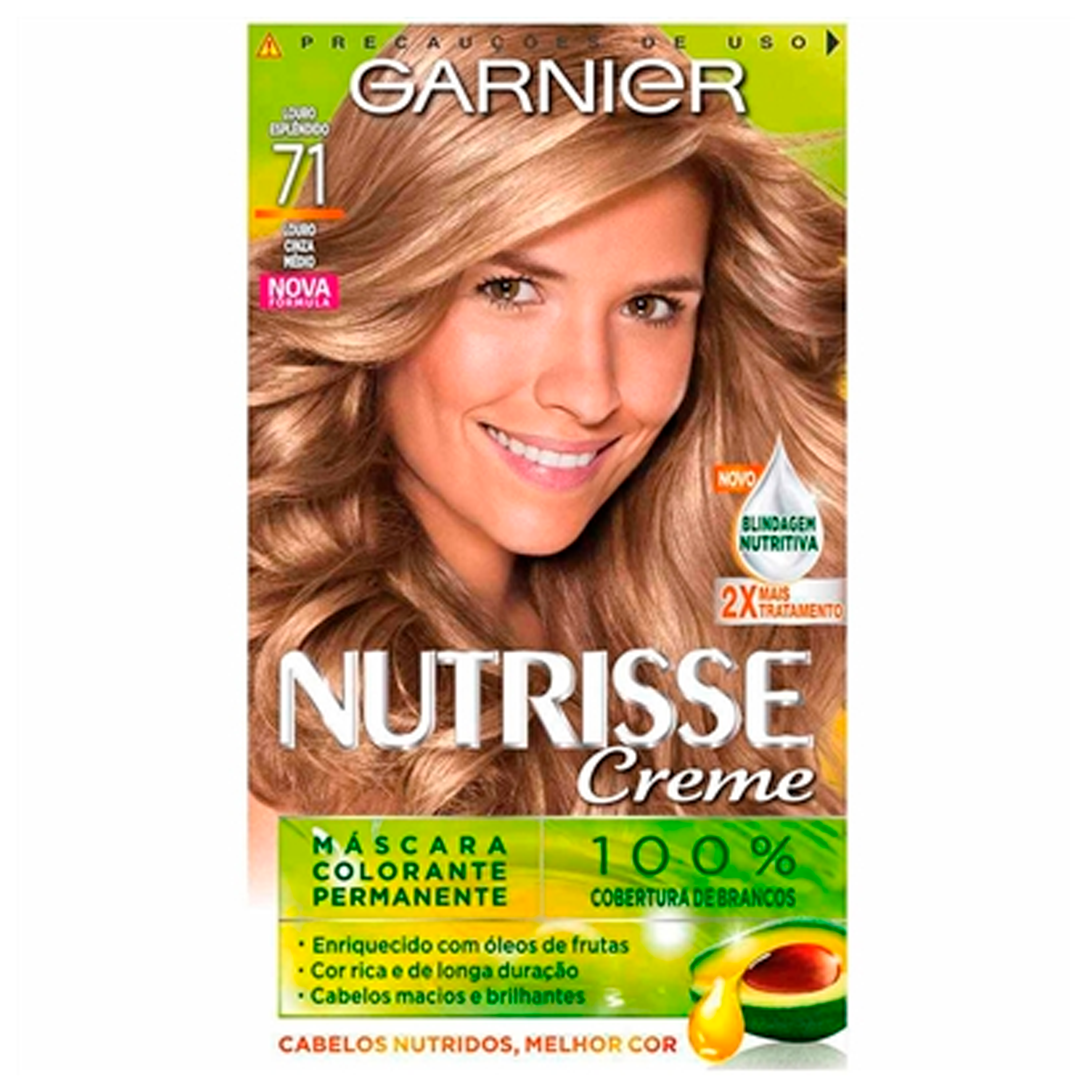 TINT NUTRISSE  KIT 71 LOU NAT ACINZ