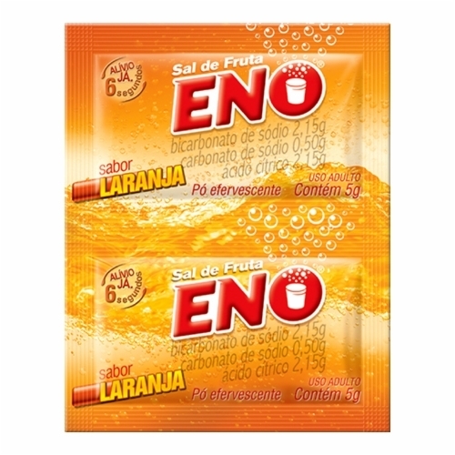 SAL DE FRUTA ENO LARANJA C/2 GSK 5G