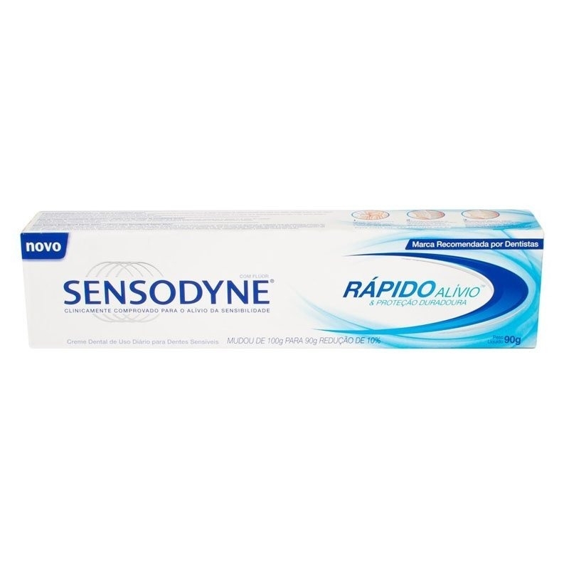 CRE DENT SENSODYNE RAPIDO ALIVIO 90G