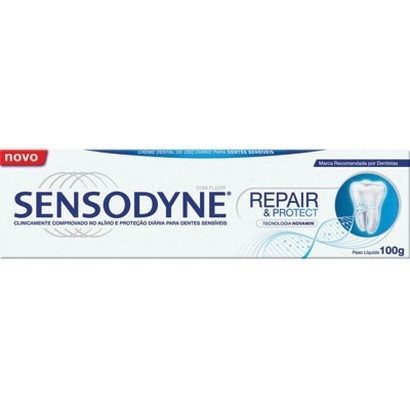CRE DENT SENSODYNE REP&PROTECT WHIT 100G