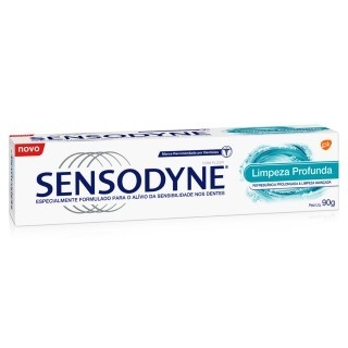 CRE DENT SENSODYNE LIMPEZA PROFUNDA 90G