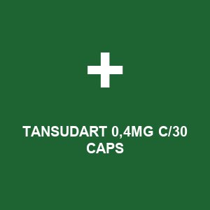 TANSUDART 0,4MG C/30 CAPS