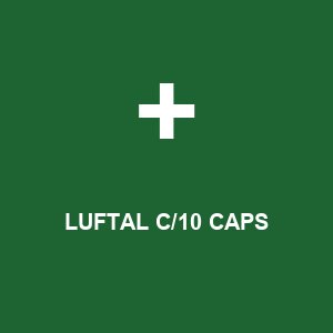 LUFTAL C/10 CAPS