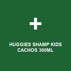 HUGGIES SHAMP KIDS CACHOS 360ML