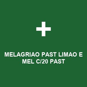MELAGRIAO PAST LIMAO E MEL C/20 PAST