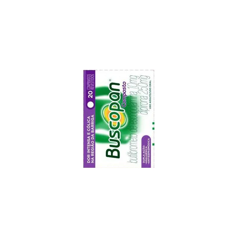 BUSCOPAN CPTO C/20 DR