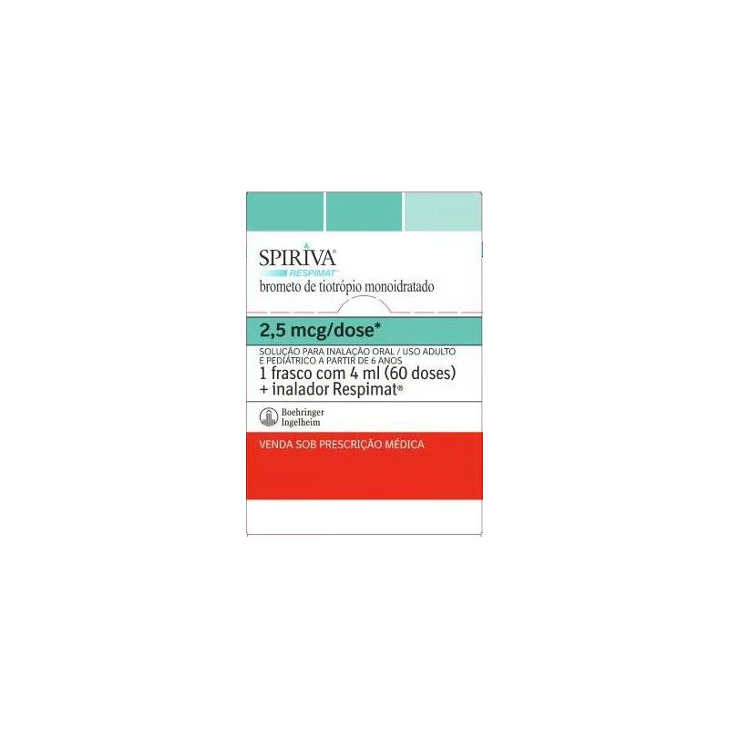 SPIRIVA RESPIMAT 2,5MCG 4 ML