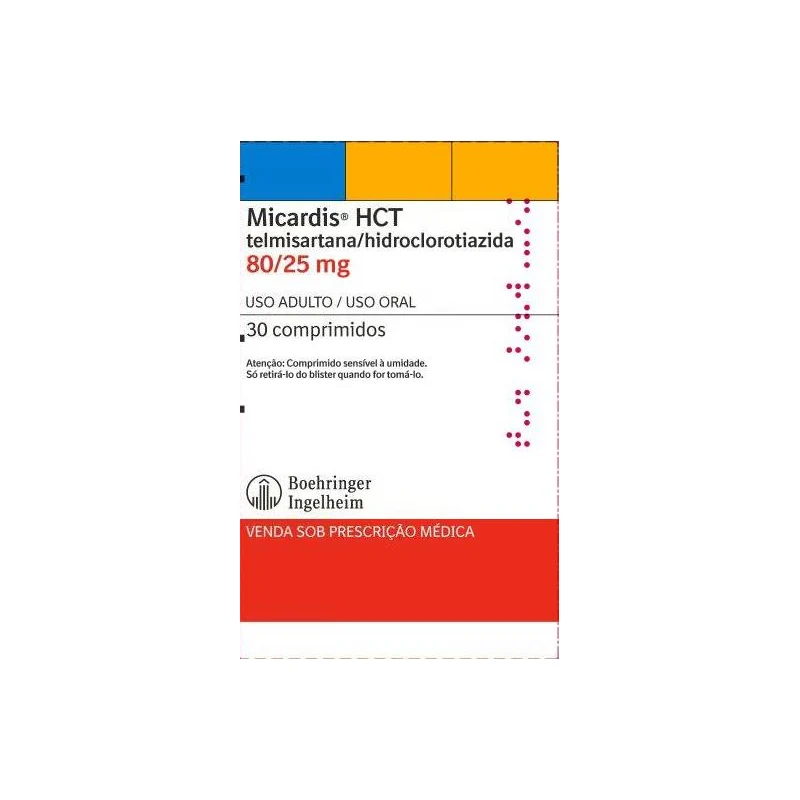 MICARDIS HCT 80/25MG C/30 COMP