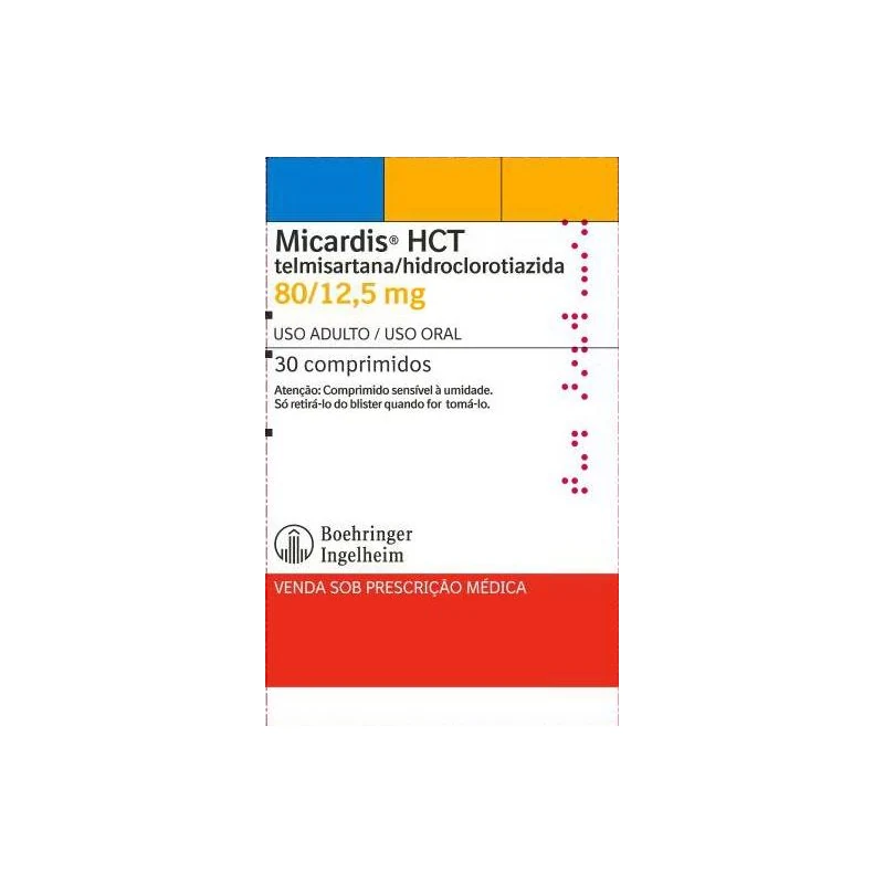 MICARDIS HCT 80/12,5MG C/30 COMP