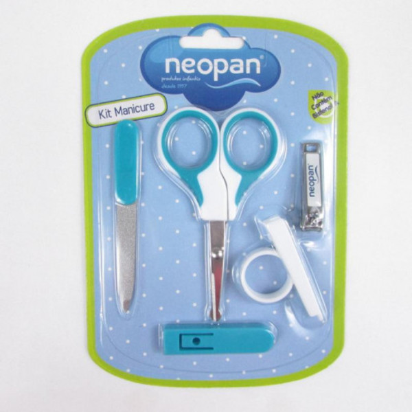 KIT MANICURE NEOPAN AZUL 7331