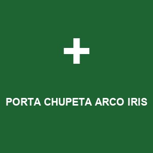 PORTA CHUPETA ARCO IRIS