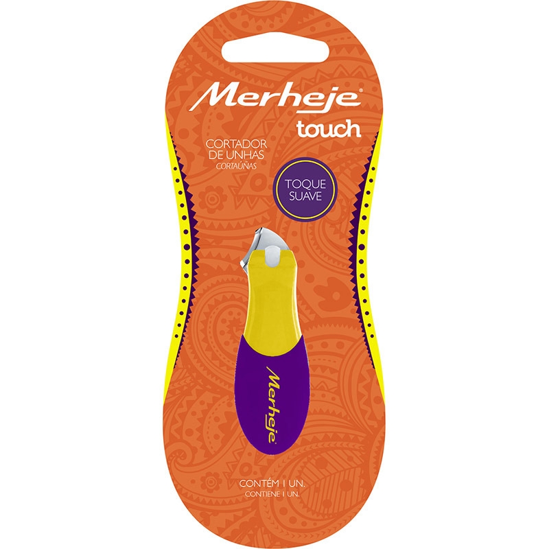 CORTADOR UNHAS MERHEJE TOUCH VIOLET/LAR